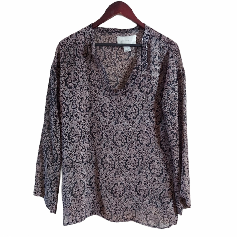 Brochu Walker silk floral blouse